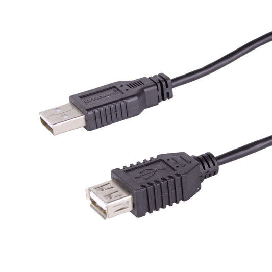 Lyndahl USB 2.0 AM/AF cable 0.7 m double shielded